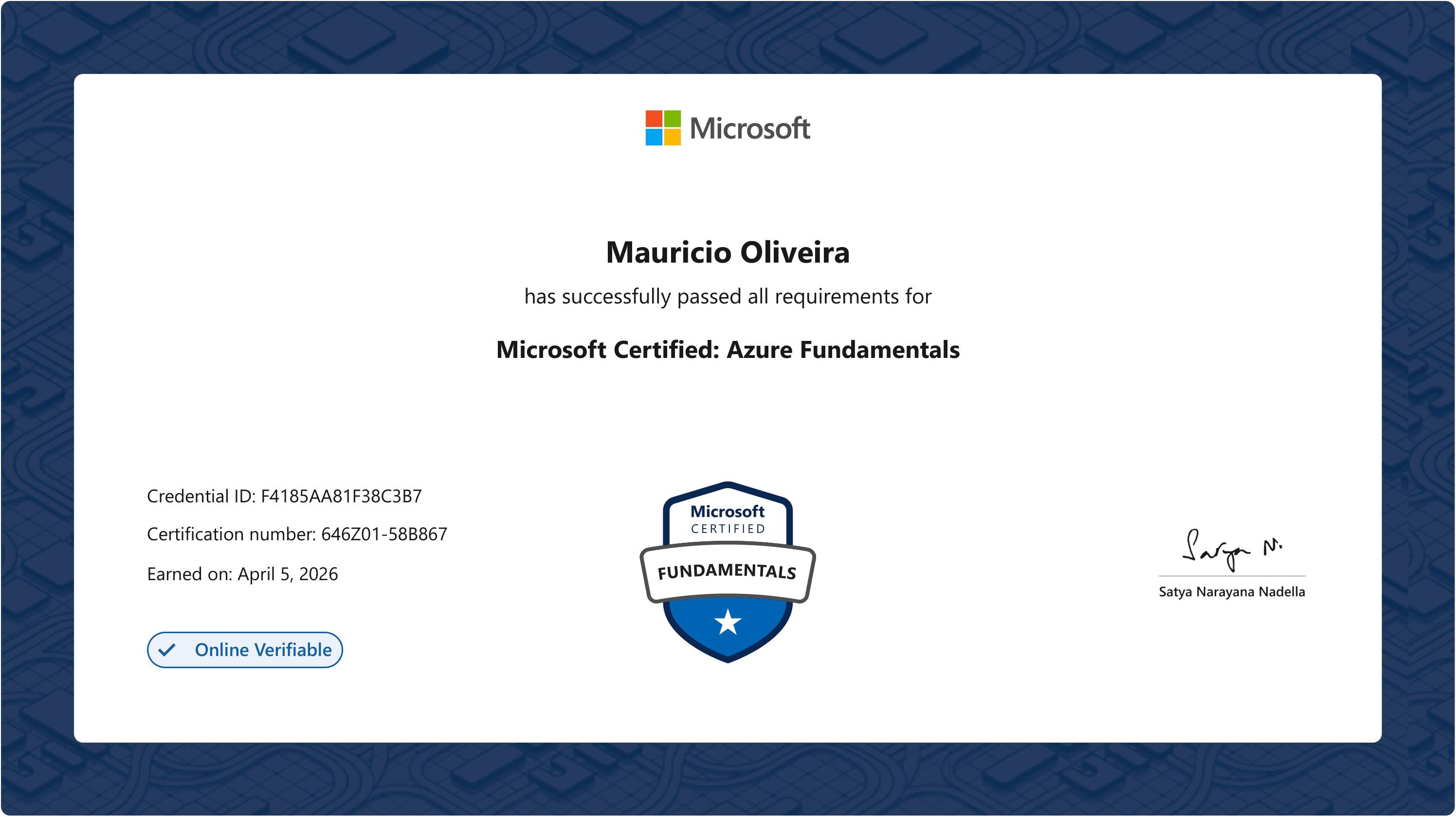 Microsoft Azure Certification